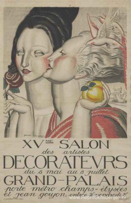 Affiche voor XVme Salon des artistes decorurs