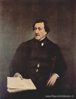 Portret van Gioacchino Rossini