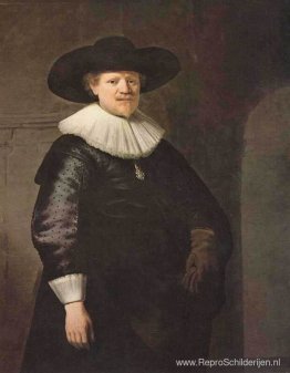 Portret van een man (mogelijk de dichter Jan Harmensz Krul)