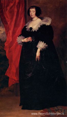 Portret van Margaretha van Lotharingen, hertogin van Orleans