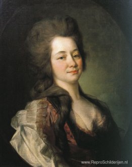 Portret van Maria Alexejevna Lvova