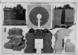 De Romeinse oudheden, t. 3, Plaat L. Plan en constructiedetails