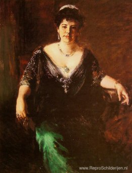 Portret van mevrouw William Merritt Chase