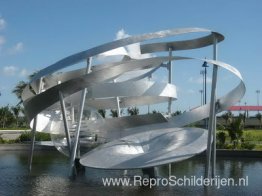 Waterworks Sculpture-voorstel voor het Central Broward Regional