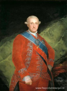 Portret van Karel IV van Spanje