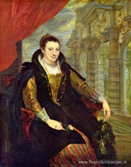 Portret van Isabella Brandt