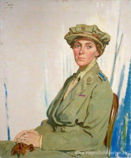 De eerste hoofdcontroleur, Queen Mary's Army Auxiliary Corps in