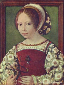 Een jonge prinses (Dorothea van Denemarken0)