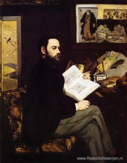 Portret van Emile Zola