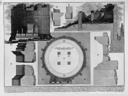 De Romeinse oudheden, t. 3, Plaat XIII. Plattegrond van het graf