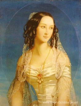 Portret van groothertogin Zinaida Yusupova