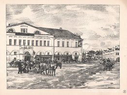 Sergiev Posad. Het oude hotel