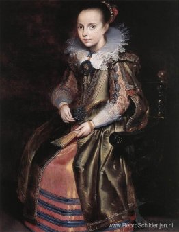 Elisabeth (of Cornelia) Vekemans als jong meisje