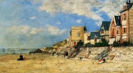 De toren Malakoff en de kust van Trouville