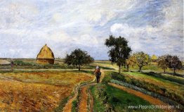 De oude Ennery-weg in Pontoise