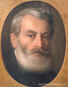 Portret van schilder Constantin Lecca