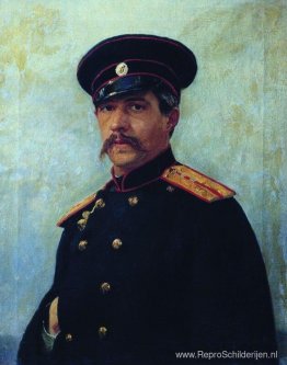 Portret van een militair ingenieur, kapitein A. Shevtsov, broer