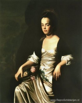 Portret van mevrouw John Stevens (Judith Sargent, later de heer