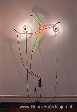 Neon inwikkeling gloeilamp