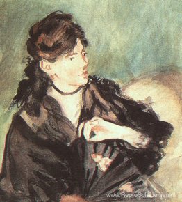 Portret van Berthe Morisot