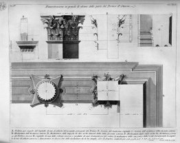 De Romeinse oudheden, t. 4, Plaat XLIII. Uitzicht op enkele van