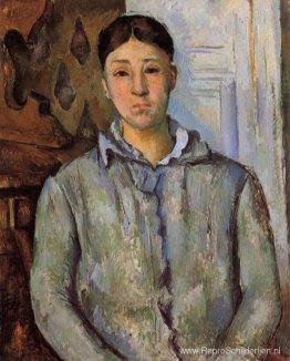 Mevrouw Cezanne in het blauw