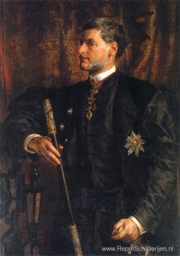 Portret van Alfred Potocki