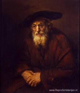 Portret van een oude Jood