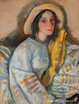 Portret van Marietta Frangopulo 