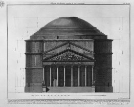 Verklaring van het Pantheon bij de ornamenten