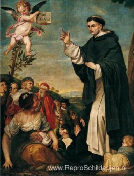 St. Vincent Ferrer preekt