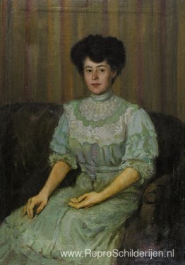 Portret van Praskovia Tsjaokovskaia