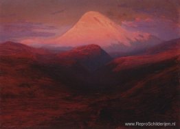 Elbrus in de avond