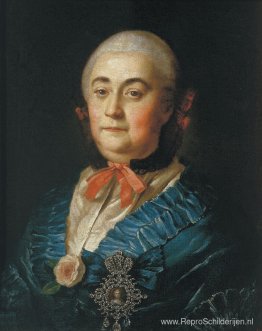 Portret van de hofdame A.M.Izmaylova