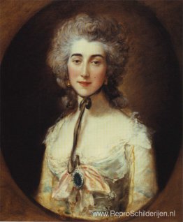 Portret van Grace Dalrymple Elliott