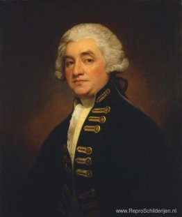 Vice-admiraal Sir Joshua Rowley (1734-1790)