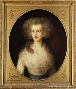 Portret van Elizabeth Bowes