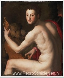 Portret van Cosimo I de' Medici als Orpheus