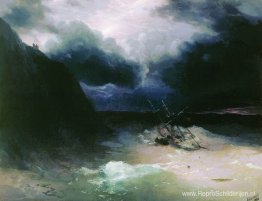 Zeilen in een storm