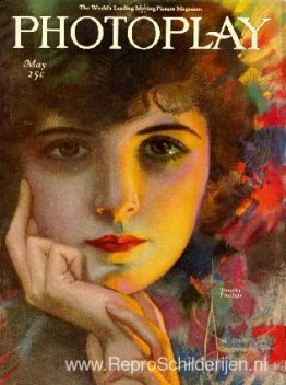 Cover van Photoplay uit mei 1921