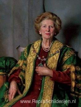 Portret van Margaretha de Vrouwe Thatcher