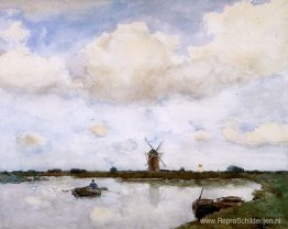 Molen aan het meer