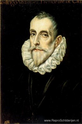 Portret van Don Rodrigo Vasquez