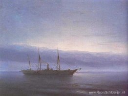 Vóór de strijd. Schip. Constantinopel