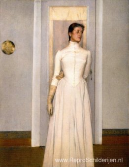 Portret van Margaretha Khnopff