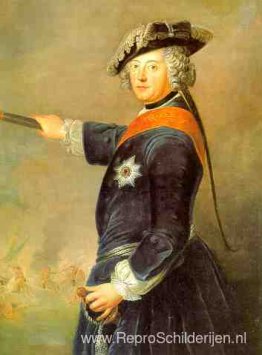 Frederik II van Pruisen als generaal