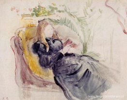 Julie Manet, Lezen in een chaise longue