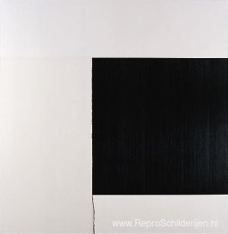 Blootgesteld schilderij Black Oxide