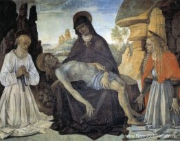 Pieta met St. Jerome en Santa Maria Magdalena