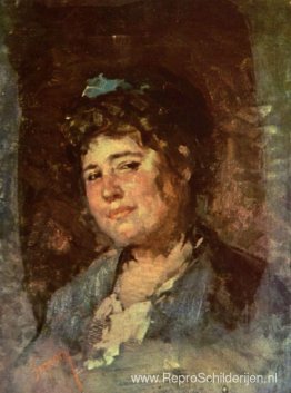 Portret van Alexandrina Filionescu